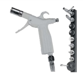Промывочное устройство для ухода за эндоскопическим инструментом, в комплекте с 9 насадками, крючком для подвешивания и шлангом 1 м