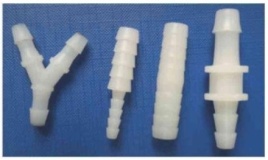 Пластиковые переходники различных диаметров и конфигураций
