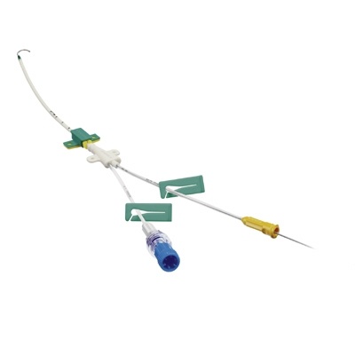 Цертофикс Дуо V Протект — наборы с двухканальным венозным катетер (Игла с клапаном)ом с защитным покрытием фото 1